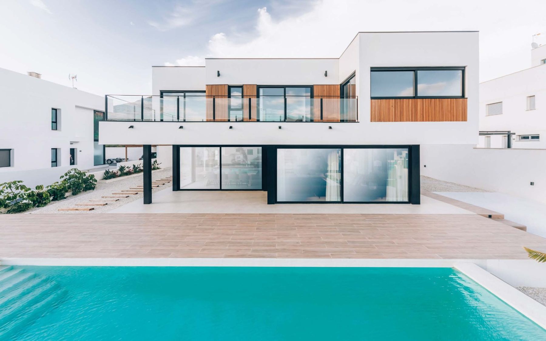 Casa de entramado ligero de madera en Finestrat, proyecto de referencia